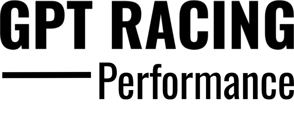 GPT Racing Performance White Vinyl Sticker